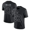 Las Vegas Raiders Darren Waller Black RFLCTV Limited Jersey Stitched