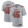 Tampa Bay Buccaneers Devin White Gray Atmosphere Fashion Game Jersey Stitched