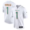 Miami Dolphins Tua Tagovailoa White Fashion Game Jersey Stitched