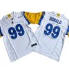 Aaron Donald Los Angeles Rams White Vapor Jersey Stitched