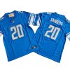 Barry Sanders #20 Lions Vapor Jersey Stitched - Blue
