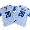 Barry Sanders Detroit Lions Vapor Jersey Stitched - White