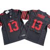 Brock Purdy San Francisco 49ers Black Vapor Jersey Stitched