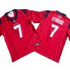 C.J. Stroud 7 Houston Texans Red Jersey Stitched