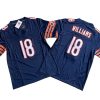 Caleb Williams 18# Vapor Stitched Jersey - Navy