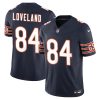 Colston Loveland #84 Bears 2025  Navy Jersey Stitched