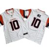 Denver Broncos 10 Bo Nix White Vapor Jersey Stitched