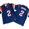 Denver Broncos Patrick Surtain II Navy Alternate Vapor Jersey Stitched