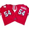 Fred Warner San Francisco 49ers Scarlet Alternate Vapor Jersey Stitched