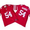 Fred Warner #54 San Francisco 49ers Scarlet Vapor Jersey Stitched