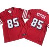 George Kittle San Francisco 49ers Scarlet Alternate Vapor Jersey Stitched