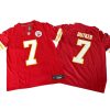Harrison Butker #7 Chiefs Red Vapor FUSE Jersey Stitched