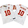 Isiah Pacheco Kansas City Chiefs White Vapor Jersey Stitched