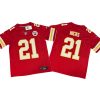 Jaden Hicks #21 Chiefs Red Vapor FUSE Jersey Stitched