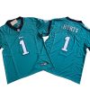 Jalen Hurts #1 Philadelphia Eagles Midnight Green Vapor Jersey Stitched
