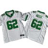Jason Kelce Philadelphia Eagles White Green Vapor Jersey Stitched