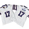 Josh Allen 17# White Vapor Limited Stitched Jersey