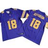 Justin Jefferson Minnesota Vikings Purple Color Rush Alternate Vapor Jersey Stitched