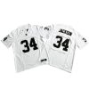 Las Vegas Raiders 34# Bo Jackson Vapor Jersey Stitched White