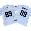 Las Vegas Raiders 89 Brock Bowers White Vapor Jersey Stitched