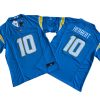 Chargers #10 Justin Herbert Powder Blue Vapor Jersey Stitched