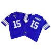 Minnesota Vikings 15# Dallas Turner Purple Vapor F.U.S.E. Jersey Stitched