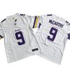 Minnesota Vikings J.J. McCarthy White Vapor Jersey Stitched