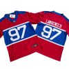 Giants #97 Dexter Lawrence II Century Red Alternate Vapor Jersey Stitched