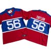 Giants #56 Lawrence Taylor Century Red Alternate Vapor Jersey Stitched