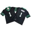 Jets #1 Ahmad Sauce Gardner Black Vapor Jersey Stitched