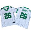 Philadelphia Eagles 26 Saquon Barkley White Vapor Jersey Stitched