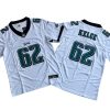 Philadelphia Eagles 62 Jason Kelce White Vapor Jersey Stitched