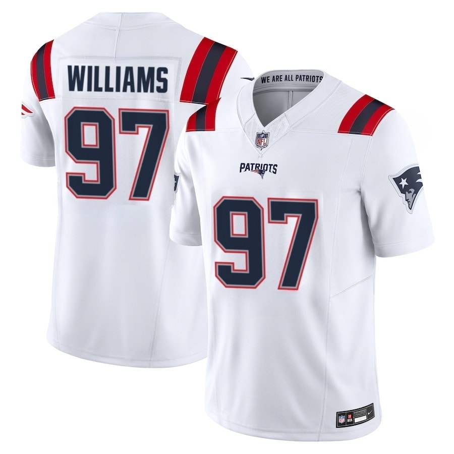New-England-Patriots-Milton-Williams-White-Vapor-F.U.S.E.-Limited-Jersey.jpg