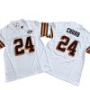 Nick Chubb 24# White 1946 Collection Alternate Vapor Limited Stitched Jersey