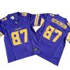 T.J. Hockenson Minnesota Vikings Purple Color Rush Alternate Vapor Jersey Stitched
