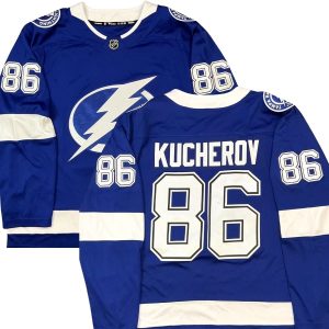 Tampa Bay Lightning Nikita Kucherov Blue Home Jersey