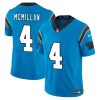 Tetairoa McMillan #4 Carolina Panthers 2025 Blue Jersey Stitched