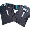Travis Etienne Jr #1 Jaguars Black Vapor Jersey Stitched