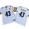 Troy Polamalu Pittsburgh Steelers White Vapor Jersey Stitched