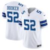 Tyler Booker #52 Dallas Cowboys 2025 White Jersey Stitched