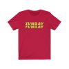 Unisex Chief Sunday Funday Kansas Football T-Shirt ? Gameday Tailgate Apparel