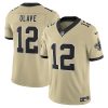 New Orleans Saints Chris Olave Gold Alternate Gameday Golds Alternate Limited Jersey Stiched