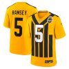 Pittsburgh Steelers Jalen Ramsey Gold Alternate 1933 Throwback Game Jersey Stitched