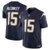 Los Angeles Chargers Ladd McConkey Navy Alternate Super Chargers Limited Jersey Stitched