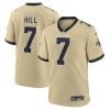New Orleans Saints Taysom Hill Gold Gameday Golds Alternate Game Player Jersey Stitched
