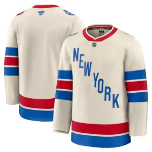 New York Rangers Beige 2026 Winter Classic Jersey Stitched