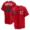 Reds Ken Griffey Jr. Red 2026 City Connect Jersey Stitched