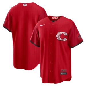 Reds Red 2026 City Connect Jersey Stitched