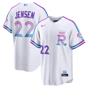 Royals Carter Jensen White 2026 City Connect Jersey Stitched