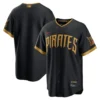 Pirates Black 2026 City Connect Jersey Stitched